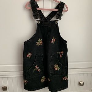 Zara girl’s overalls denim dress